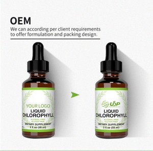 Boisson stimulante immunitaire Chlorophyll Liquid Drops