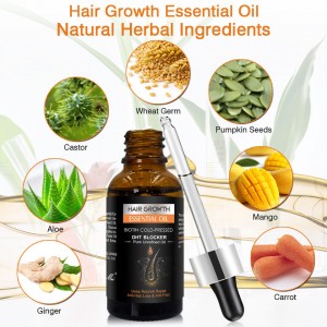 Hajápoló Growth Oil Serum javító anti Loss