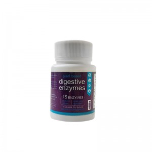 Supplément d'enzymes digestives de soins de santé naturels de marque privée