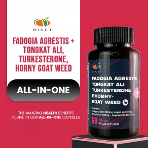 Fadogia Agrestis Tongkat Ali  Turkesterone Supplement with Horny Goat Weed, Maca Root, Siberian Ginseng, Tribulus Terrestris, Wild Yam blended 16 in 1 capsules for men enhancement