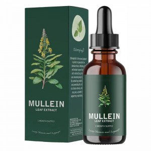 Natural Supplement Mullein Leaf drops for lung ...