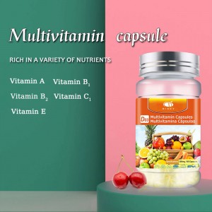 Private Label Multivitamin Supplement Capsules for Men and Women with Vitamins & Minerals