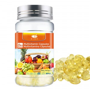 Private Label Multivitamin Supplement Capsules for Men and Women with Vitamins & Minerals