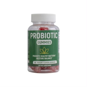 OEM 60 pieces daily care probiotics gummies for vitamin for vaginal health