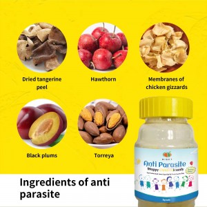 private label PARASITES CLEANSE anti parasite candy for special for Children health immune booster