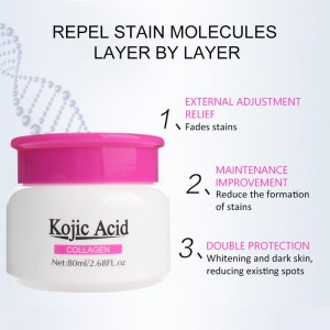 Kojic Acid Collagen Face Whitening Cream