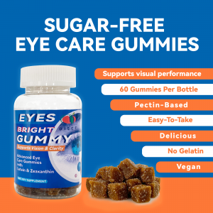 private label Eye Vitamins Supplement eyes bright gummies with Lutein for vision vital support