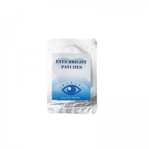 OEM libreng sample na natatanging medikal na Eye Bright patches para sa maikling paningin ng mata at katarata atbp