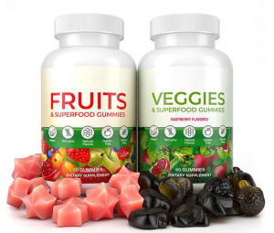 private label Super Fruits Delicious Vitamins fruit Gummy Supplement Superfruits