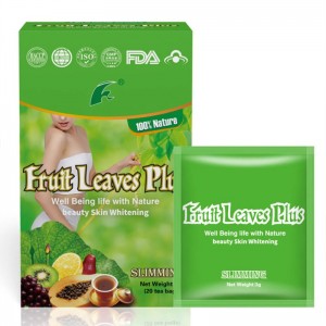 Fruits Leaves Plus Detox Té de frutas Belleza Blanqueamiento de la piel