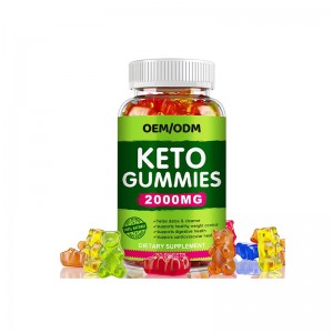 KETO Gummies Fat Burner Giấm táo Kẹo dẻo gấu thuần chay