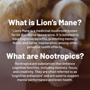 amazon hot Lions Mane Supplement Capsules – Focus, Mental Clarity & Cognition Mushroom Supplement for men and women