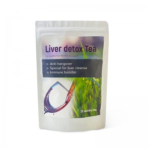 private label liver detox tea for fatty liver and alcohol detox