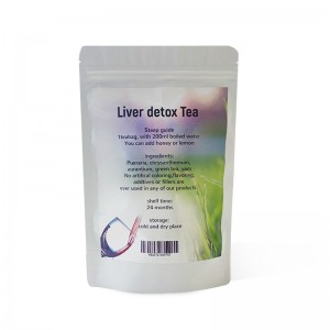 pribadong label na liver detox tea para sa fatty liver at alcohol detox