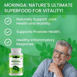 private label superfood vitamin nutrition Super Green Energy Drink  Moringa capsules for men and women health supplement