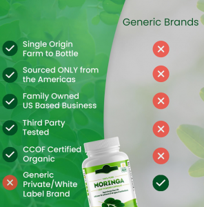 private label superfood vitamin nutrition Super Green Energy Drink  Moringa capsules for men and women health supplement