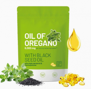 private label Oil of Oregano Softgels 6000mg Strength Carvacrol & Thymoquinone | Plant Based, Non-GMO & Immune Support