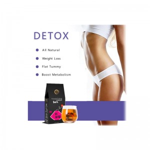 Teh Detoks Menurunkan Lemak Lotus Rose Slimming Berat Badan untuk Bentuk Badan