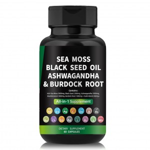 customized  All-in-One Irish Sea Moss capsules ...