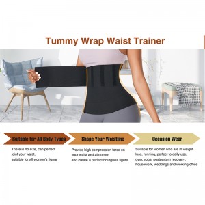 Vita Trainer Wrapper Bandage Wrap Slim Tummy Belt 13CM