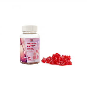 private label Natural Protein Support Weight Gain gummy for butt breast Curve booster Supplement