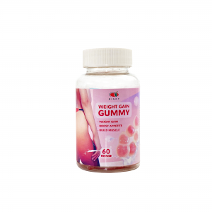 private label Natural Protein Support Weight Gain gummy for butt breast Curve booster Supplement